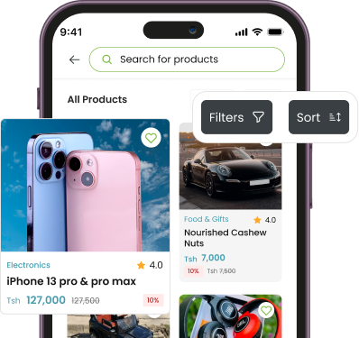 Seamless Product Browsing & Search 